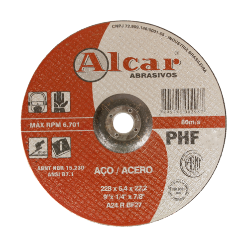 Disco Desbaste 115,0x6,4x22,2 PhF-46  4.1/2" 4346 DD0RN001