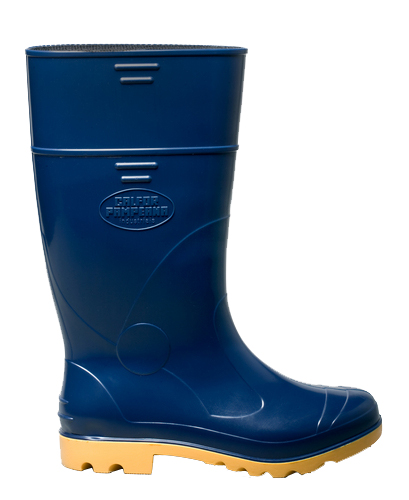 Bota Cano Longo Azul/amarelo Industrial N°40 C.a.31.224 4353 CLAAP 507 40
