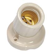 Suporte Fixo Lâmpada Porcelana Curvo 250v E27 4412 7519