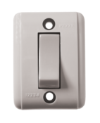 Interruptor Sobrepor Retangular 1 Tecla Paralela 10a 25 4693 201iP-3 