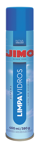 Jimo Limpa Vidros Aerosol 400ml 4965 17313