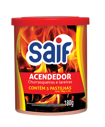 Acendedor Chama Viva Com 5 Pastilhas 180g 4993 MK 368