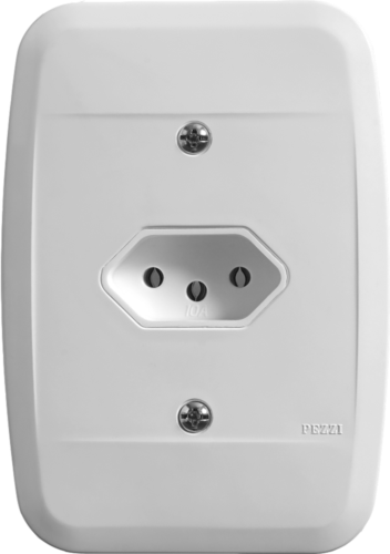 Tomada Universal Placa (2p+t) 10a Linha 40.000 5274 40136