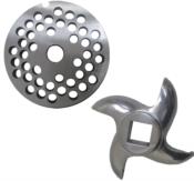 Conjunto Disco Navalha Inox Máquina Carne Para Maquina 10 / 5400 5400 