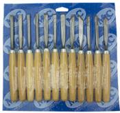 Jogo Formão Amador Escultura 12 Peças 5445 222 