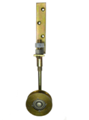 Roldana Porta Correr 2.1/2x15mm Chapa Virada Com Rolamento 5563 1370.002-1 