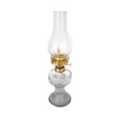 Lampião Mesa Querosene 32 Cm Vidro Transparente 150ml 5657 720 