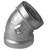 Joelho Ferro Galvanizado 45º BsP-Z0    1/2" 5660 12012 