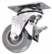 Rodízio Giratório Com Trava Pvc 50mm 30kg 5743 103 