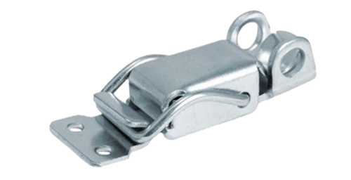 Conjunto Fecho Rápido Porta Cadeado  Zinco Branco Pequeno 5787 FA3/E1 ZNBR P