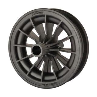 Roda Carrinho Borracha Macico 5979 100959