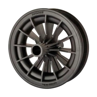 Roda Carrinho Borracha Macico 5979 100959 