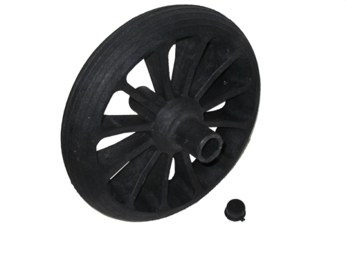 Roda Carrinho Borracha Macico 5979 100959