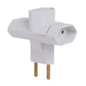 Te 3 Saídas 2 Pinos Cinza 250v 10a 6106 1213PCT