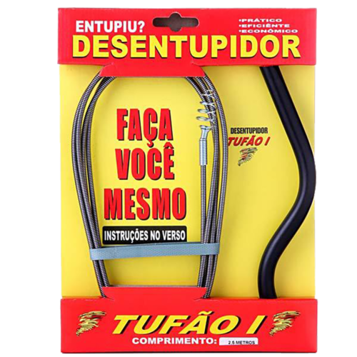 Desentupidor Manual  Tufão 5m 6172 TUFÃO I