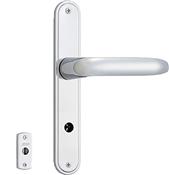 Kit Fechadura 600 Com 1 Trava Inox Tubo 40mm 10858 37200 