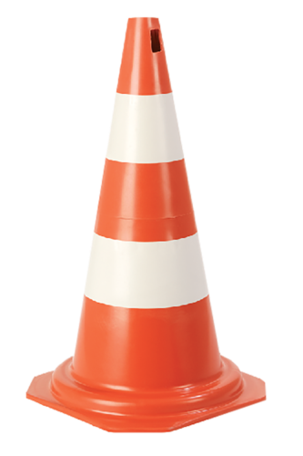 Cone Sinalização Laranja/branco 75cm 6520 700.01291 