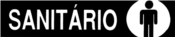 Placa Em Ps Sinal/adv - Sanitário Masculino 7x30 6821 247 