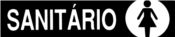 Placa Em Ps Sinal/adv - Sanitário Feminino 7x30 6822 248 