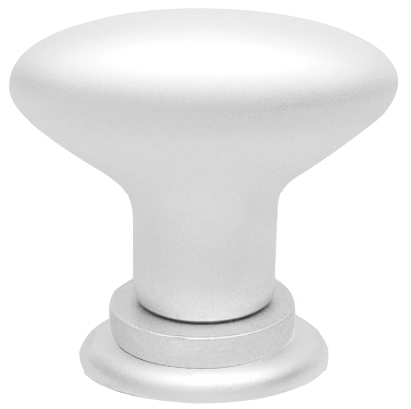 Puxador Oval Branco 6887 17