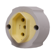 Tomada Cinza Sobrep Bip 2p+t 10a 7151 17500 