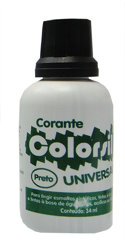 Corante Universal Colorsil Preto 7268 706.11 