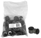 Pé Cadeira Pvc Com Arruela  7/8"  Pacote 20 Unidades 10951 9004 