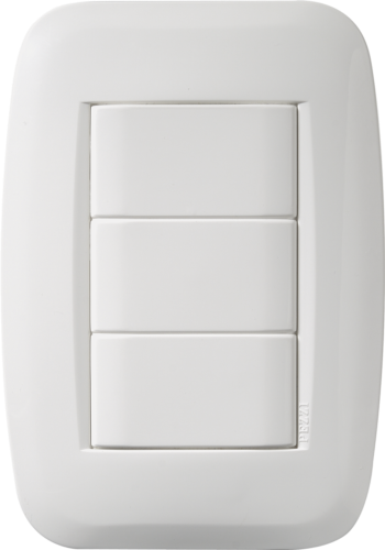 Placa Abs+bastidor Cega Clássica 2x4 Linha 50.000 7746 50129