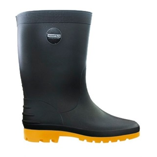 Bota Cano Médio Preta/amarela Calfor Max N°39/40 C.a. 37.765 11010 FAB5869