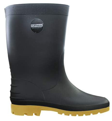 Bota Cano Médio Preta/amarela Calfor Max N°43/44 C.a. 37.765 11012 FAB5871