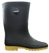 Bota Cano Médio Preta/amarela Calfor Max N°43/44 C.a. 37.765 11012 CMPA 509 S/F 43/4 