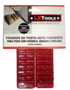 Calço Fixador Porta Anti Aderente Transparente 8023 TR 02 