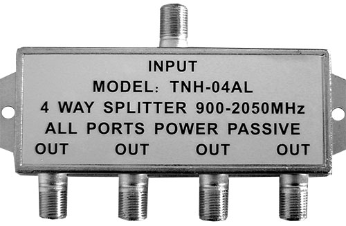 Divisor Alta  Frequência 1 Entrada 4 Saidas 2050 Mhz TnH-04al 8050 105756