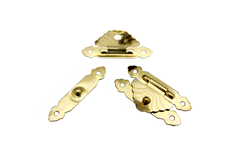 Fecho Estojo Aço Latonado 8375 5300/38A