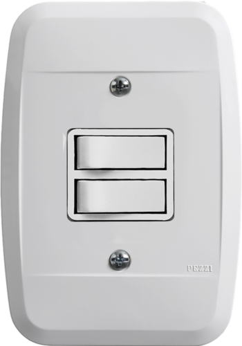 Interruptor Embutir 2 Teclas Paralelo Linha 40.000 8676 42120