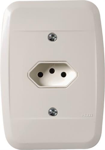 Tomada Universal Placa  (2p+t) 20a Linha 40.000 8808 40137