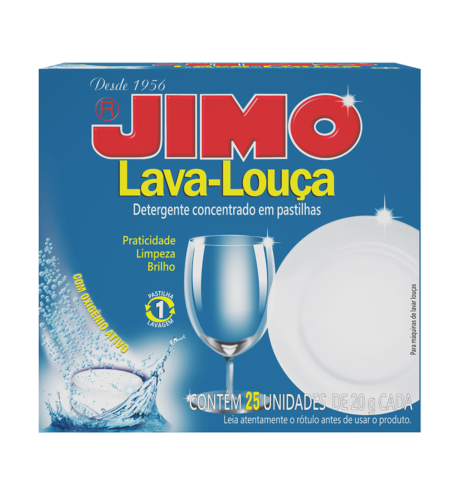 Jimo Lavalouça Pastilhas 12x25, Não Perigoso 894 12341