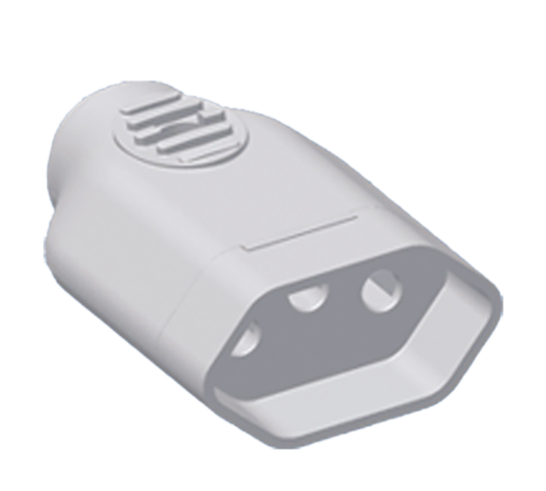 Plug Fêmea Bipolar 2p+t Cinza 20a 250v 9259 1422PCT