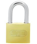 Cadeado Zamac Latonado Stam 25mm 949 101 