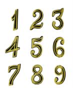 Número Casa Plástico Altura 11,5 Cm 6 9828 NC-6 