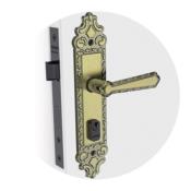 Fechadura Externa Maçaneta Colonia 40mm 9845 3011.0731.34 