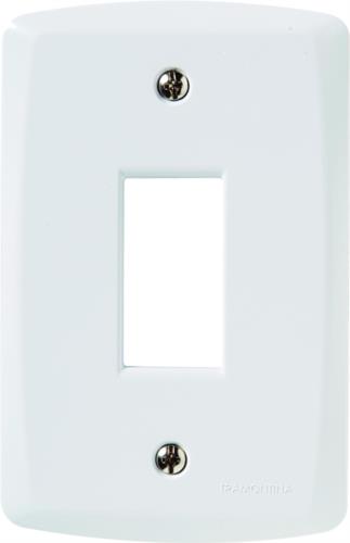 Placa 4x2 1p Vertical Linha Lux2 Branca 9944 57105/003