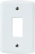 Placa 4x2 1p Vertical Linha Lux2 Branca 9944 57105/003