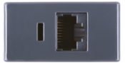 Módulo Tomada Rj45 (cat.6) Grafite Linha Liz/lux2 9959 57215056 