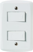 Conjunto 2 Interruptores Simples 10a/250v 9960 57145/040