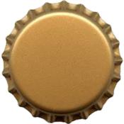Tampinha Aço Para Garrafa Dourada Corona 26mm 12671 COR001470 