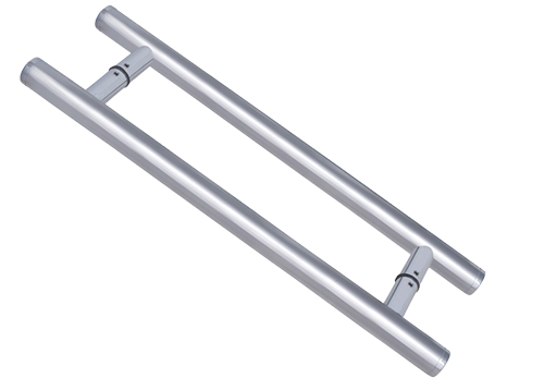 Puxador Redondo De Alumínio Cromado 25,4x800mm 12693 2101-800CRB/ZAM