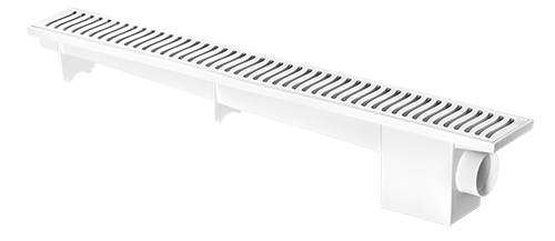 Ralo Linear Sifonado Branco 70cm 12806 4027