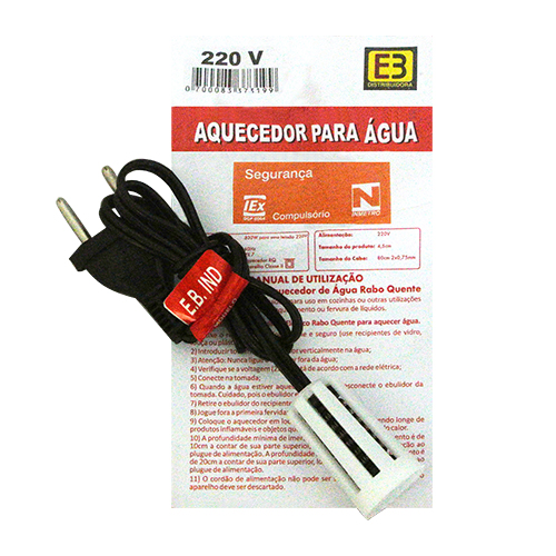 Aquecedor Para Água 220v Nbr 12817 EBULIDOR220 