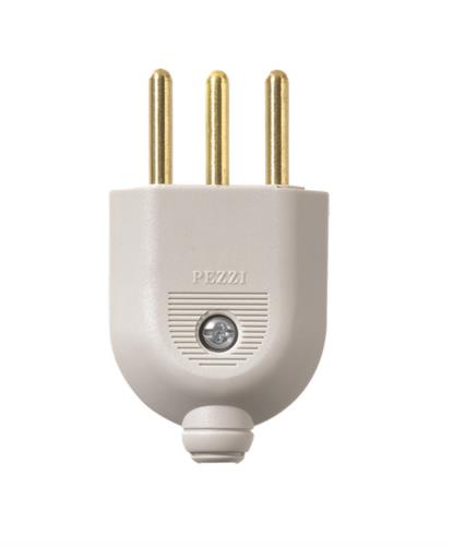 Plug Macho Cinza 2p + T 20a 12828 1157-3